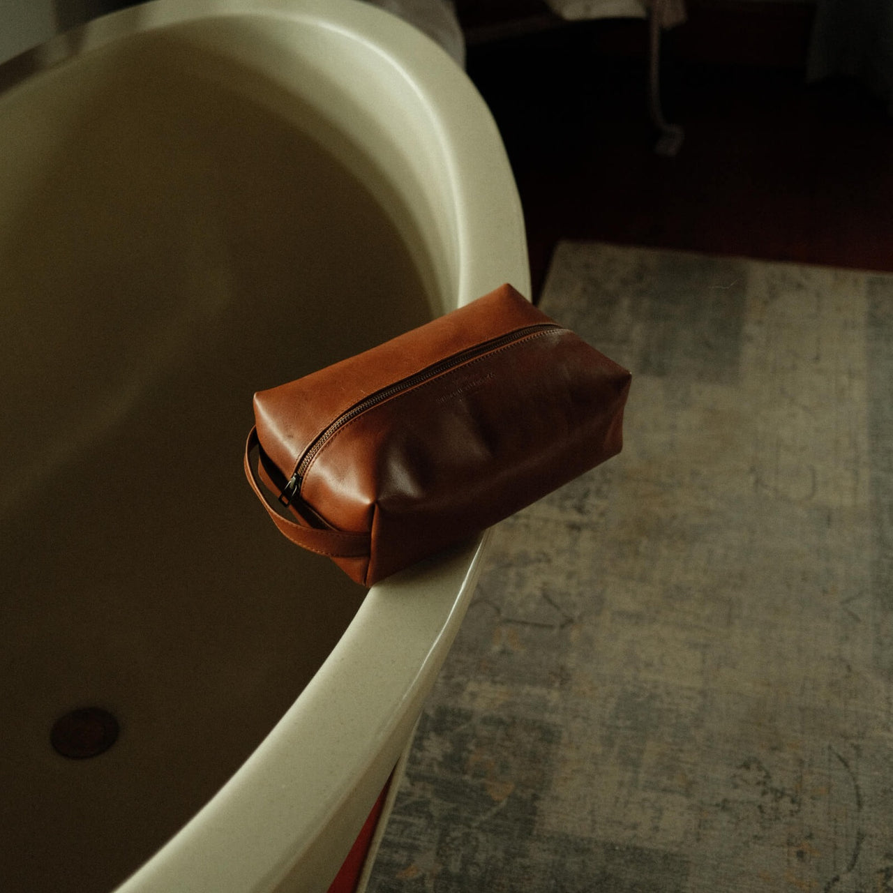 Leather Toilet Bags