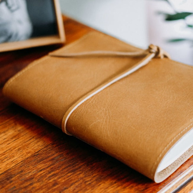 Leather Travel Book