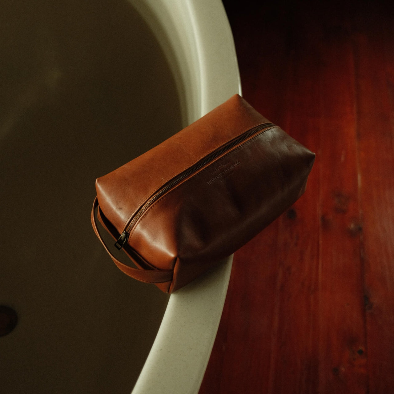 Leather Toilet Bags