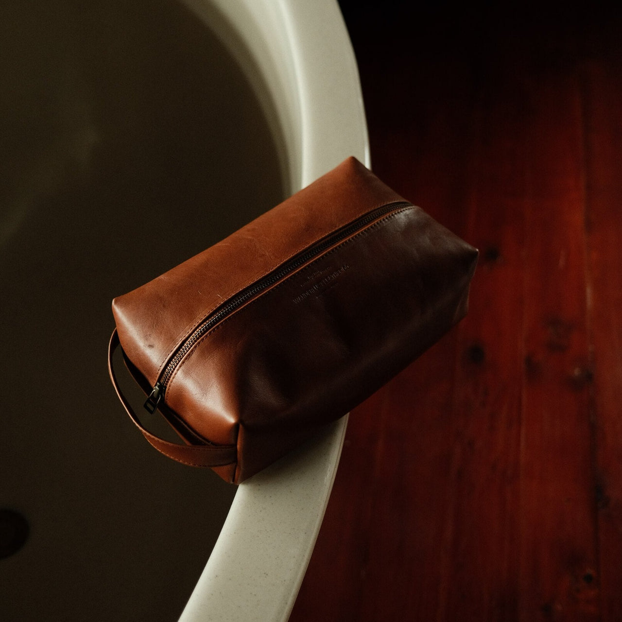 Leather Toilet Bags