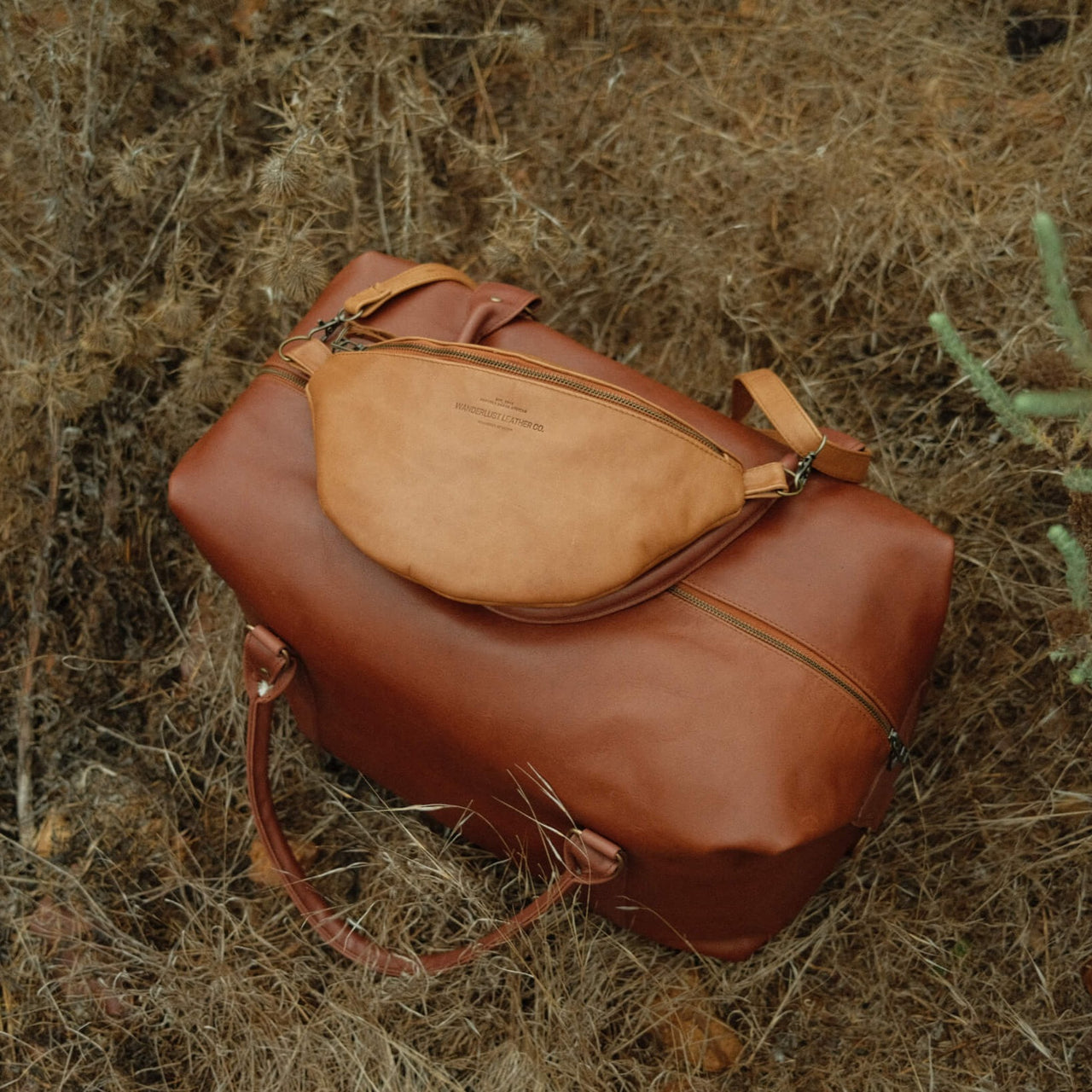 Leather Duffle Bag