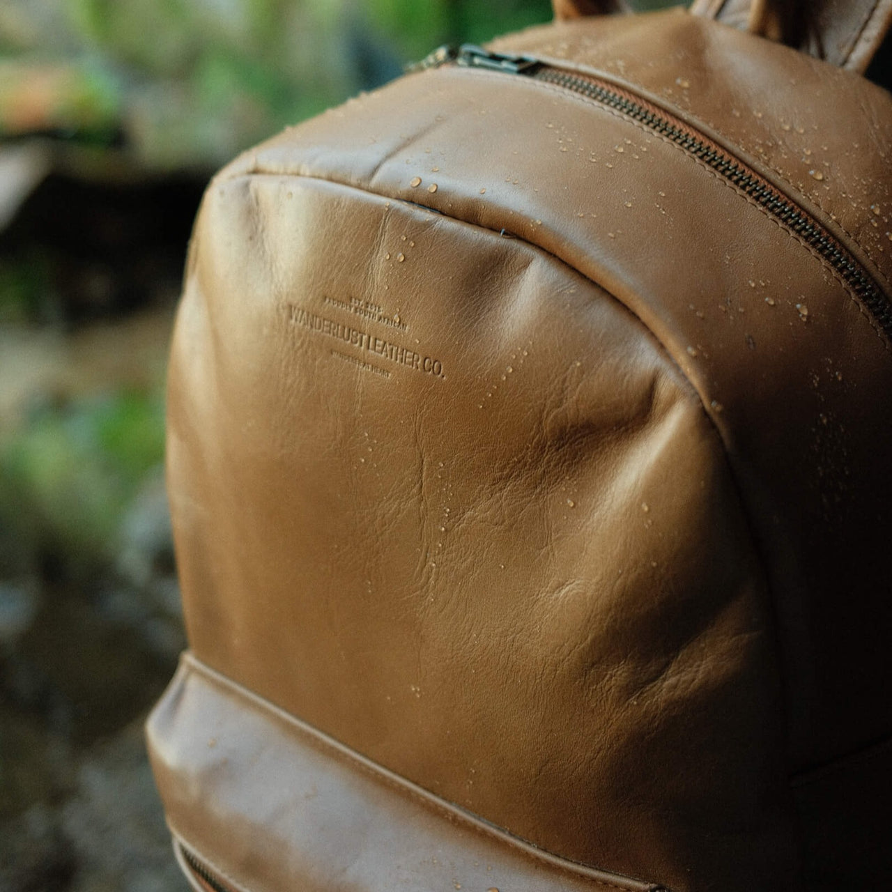 Wanderer Leather Backpack