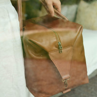 Thumbnail for Leather Duffle Bag