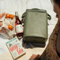 Thumbnail for Leather Wine Bag