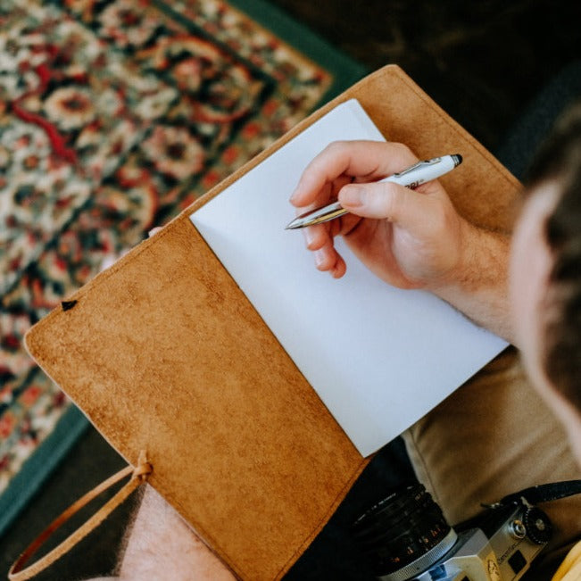 Leather Travel Book